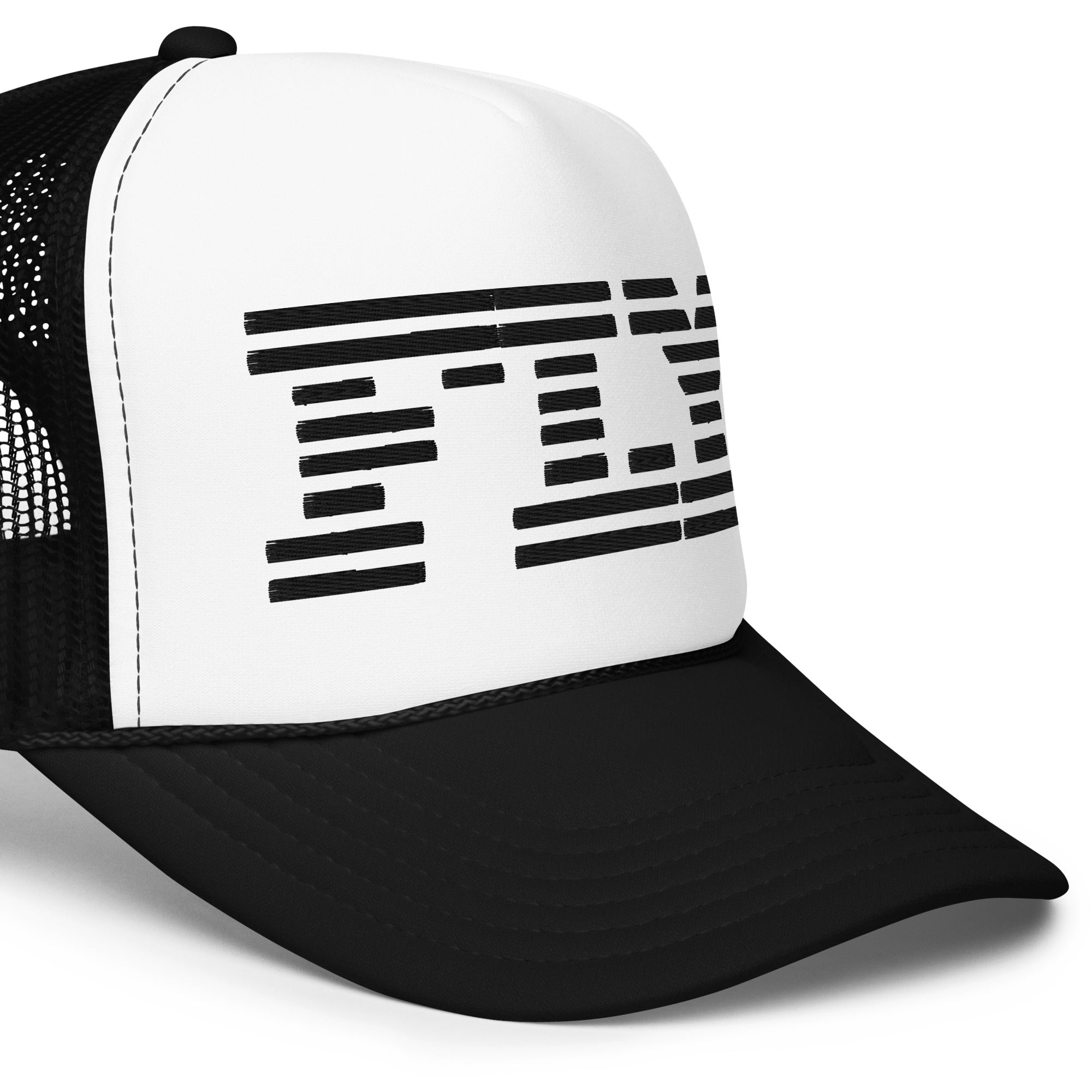 Black / White FLY Trucker Hat