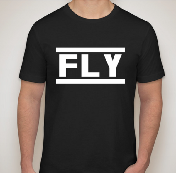 Fly International T-shirt — Black