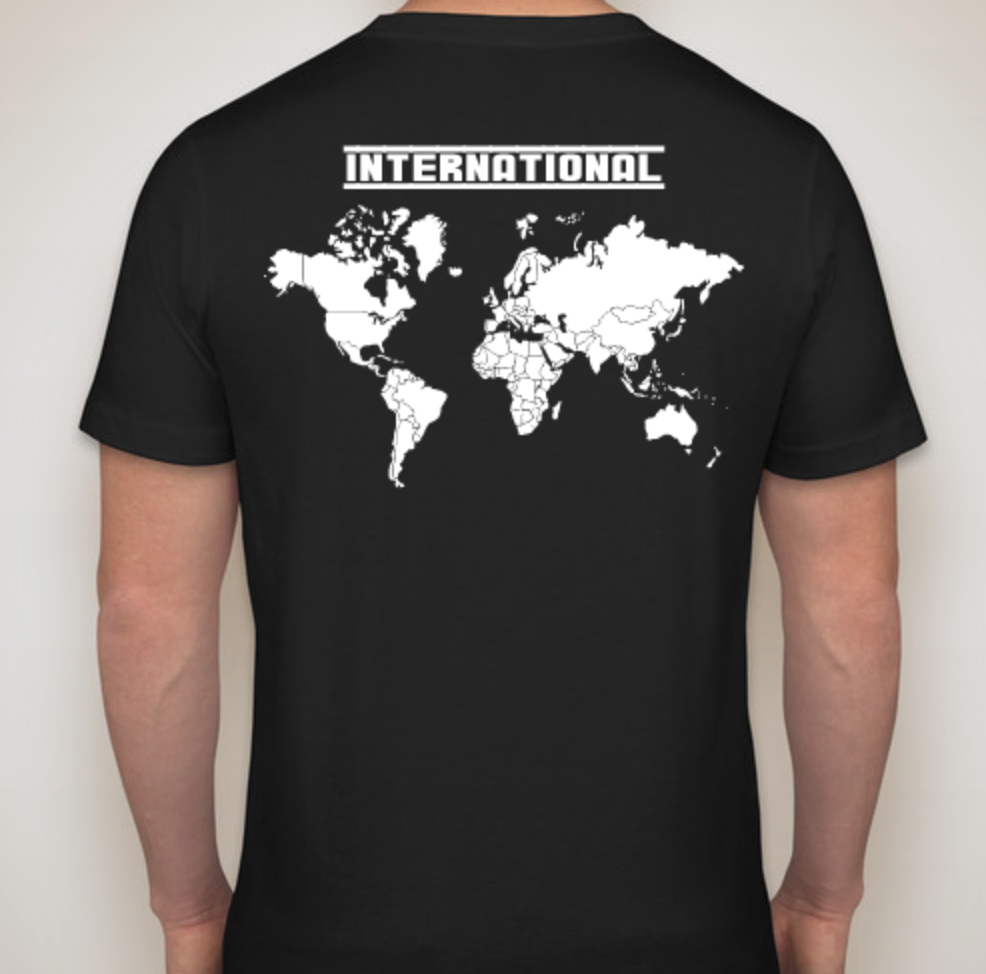 Fly International T-shirt — Black