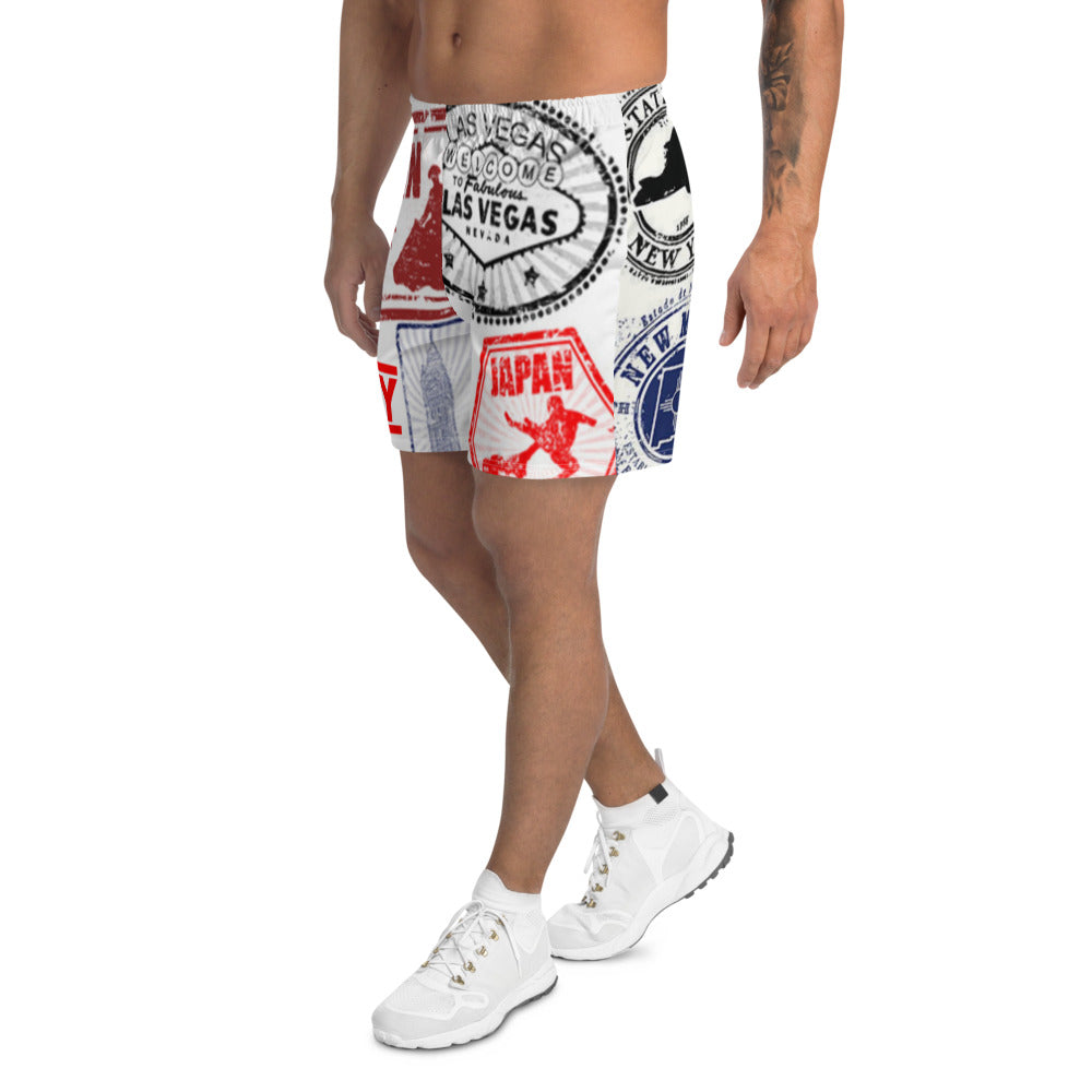 Fly International Men's Athletic Long Shorts