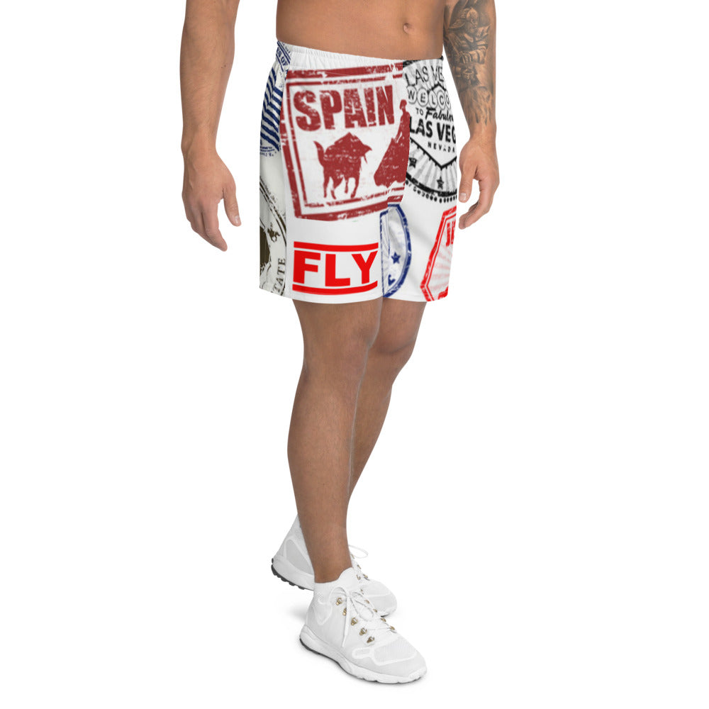 Fly International Men's Athletic Long Shorts