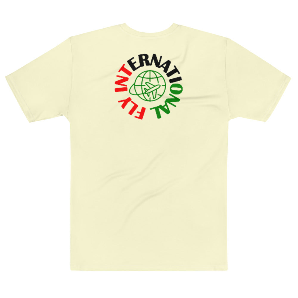 Soft Meringue Yellow Men's T-shirt
