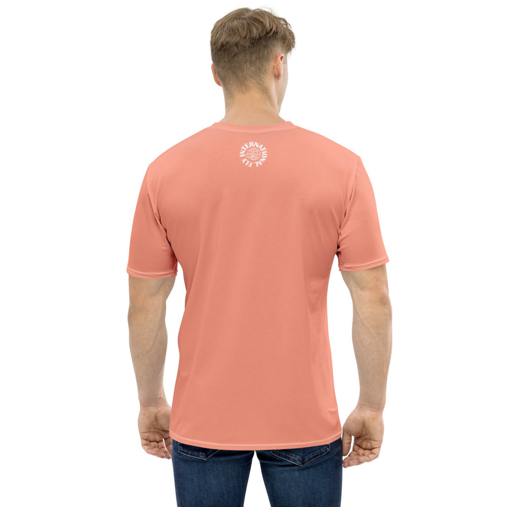 Peach / White Label Men's T-Shirt