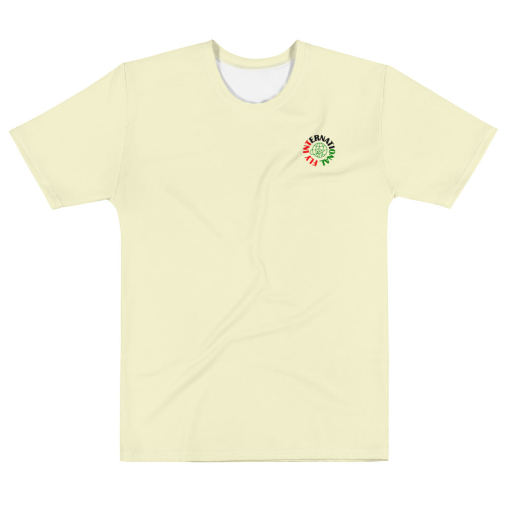 Soft Meringue Yellow Men's T-shirt
