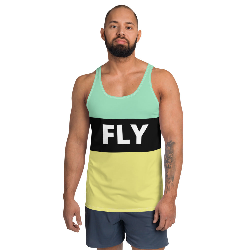 Pistachio Limón Unisex Tank Top