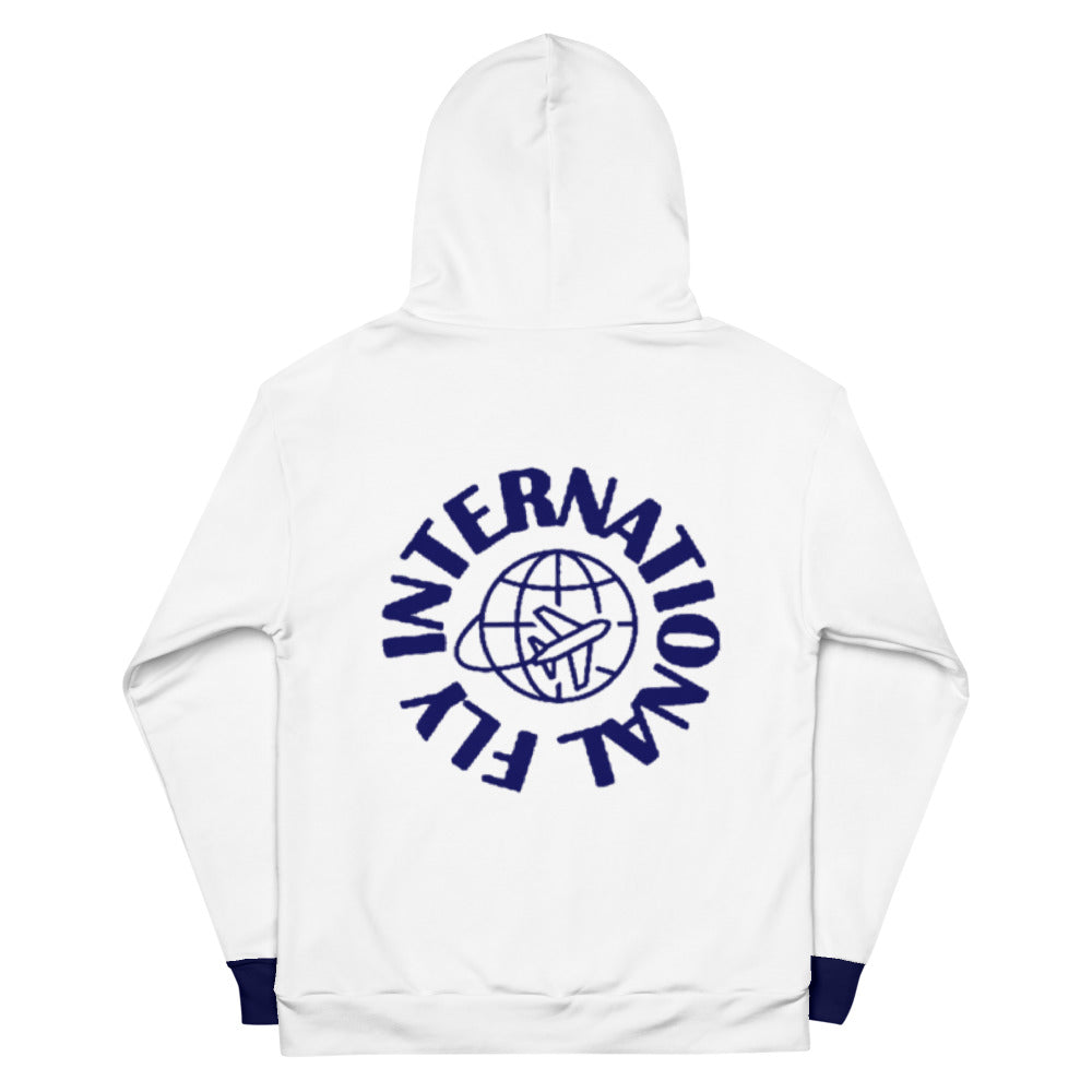 Global Navy Blue Unisex Hoodie