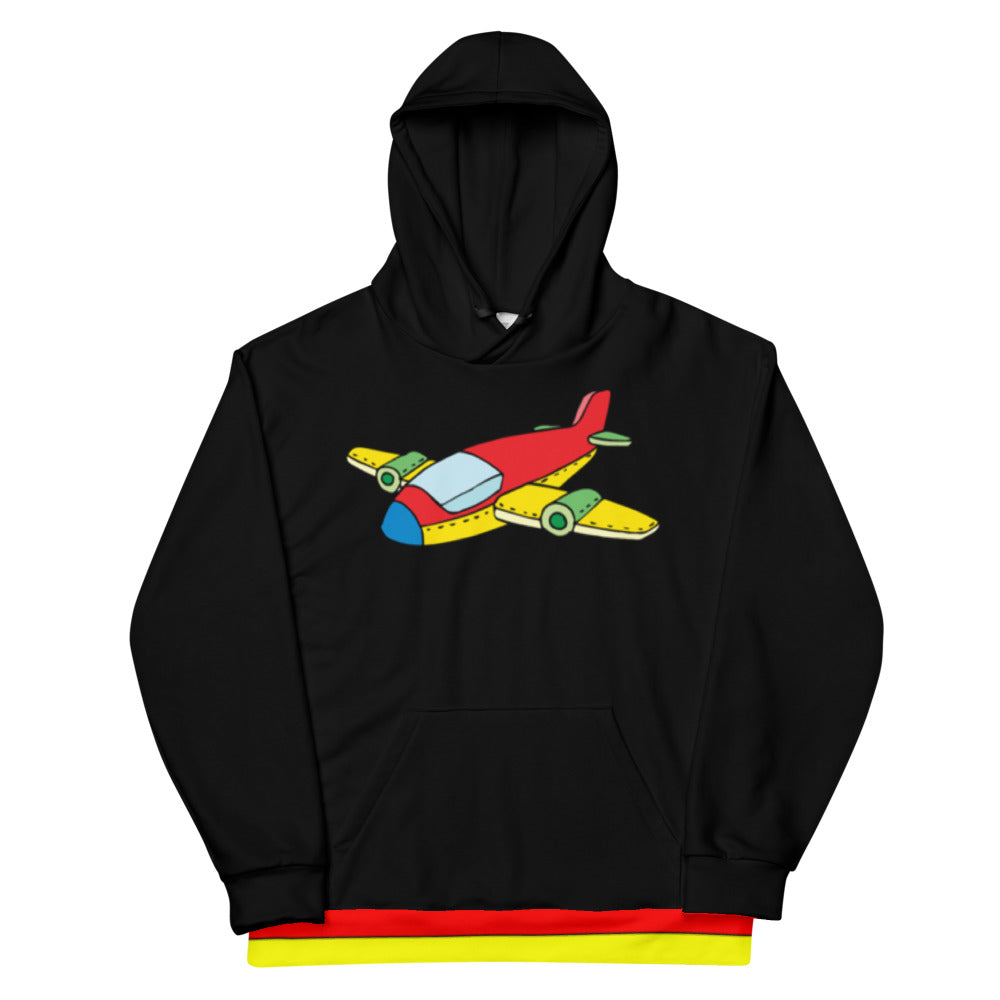 Color Plane Unisex Hoodie