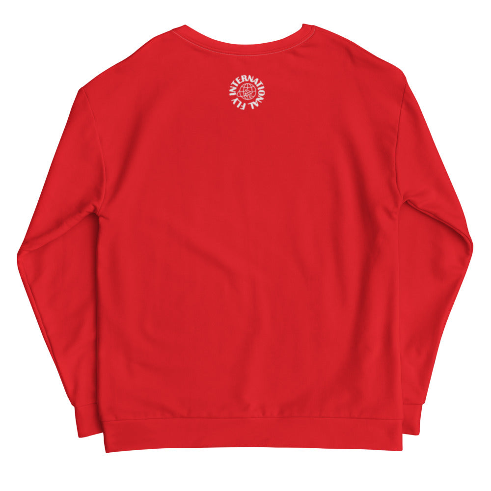Red Unisex Sweatshirt