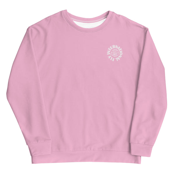 Light Candy Pink Womens Sweatshirt