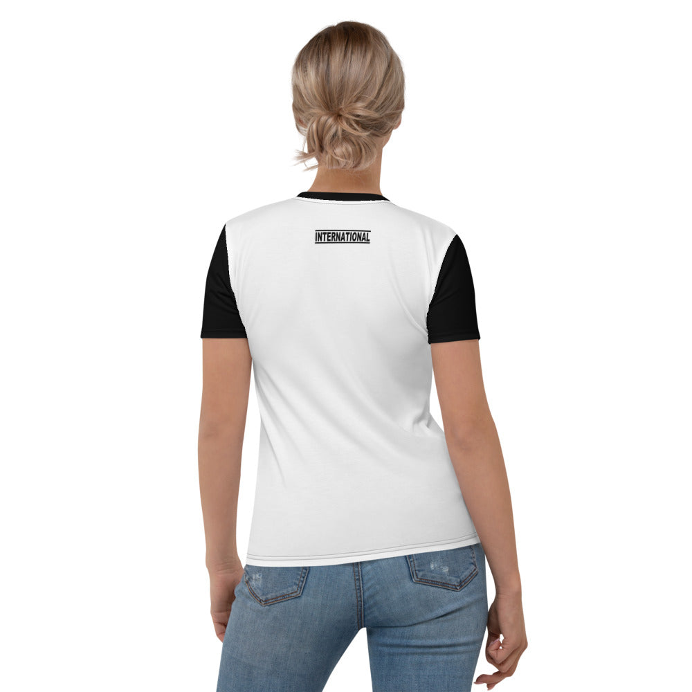 Black / White Classic Women's T-shirt
