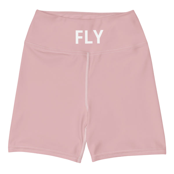 Pink Yoga Shorts