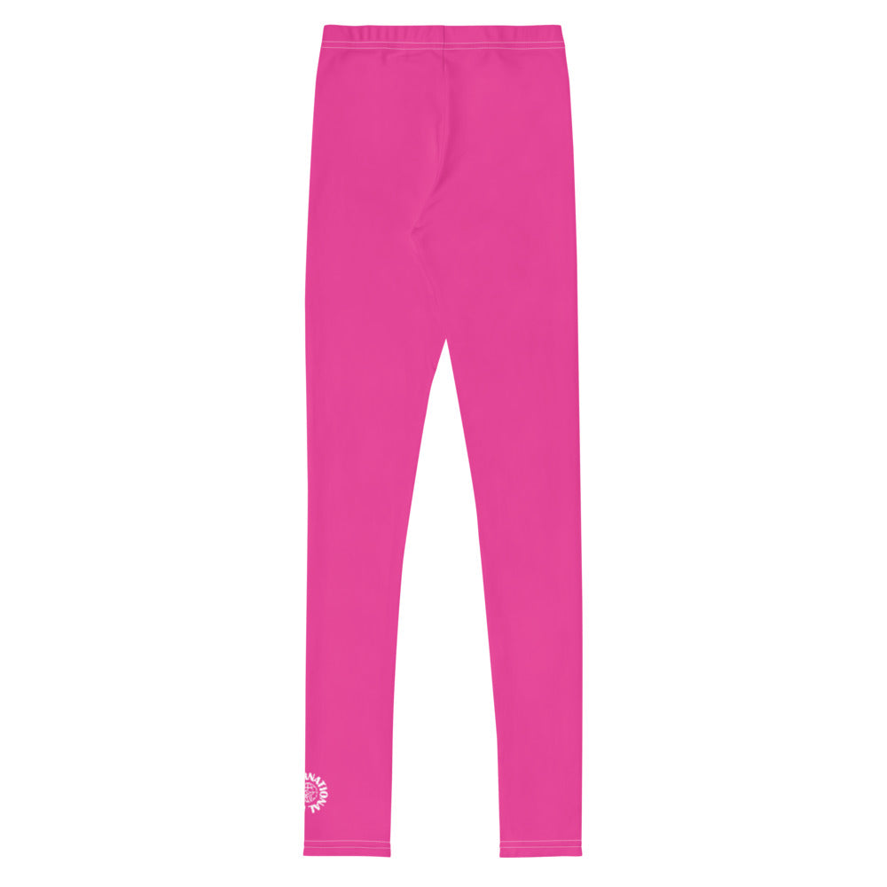 Pink Youth Leggings