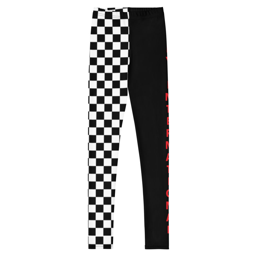 Red Label / Checkered Youth Leggings