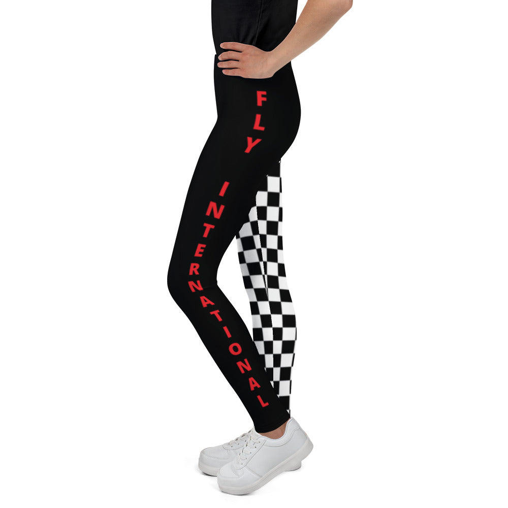 Red Label / Checkered Youth Leggings