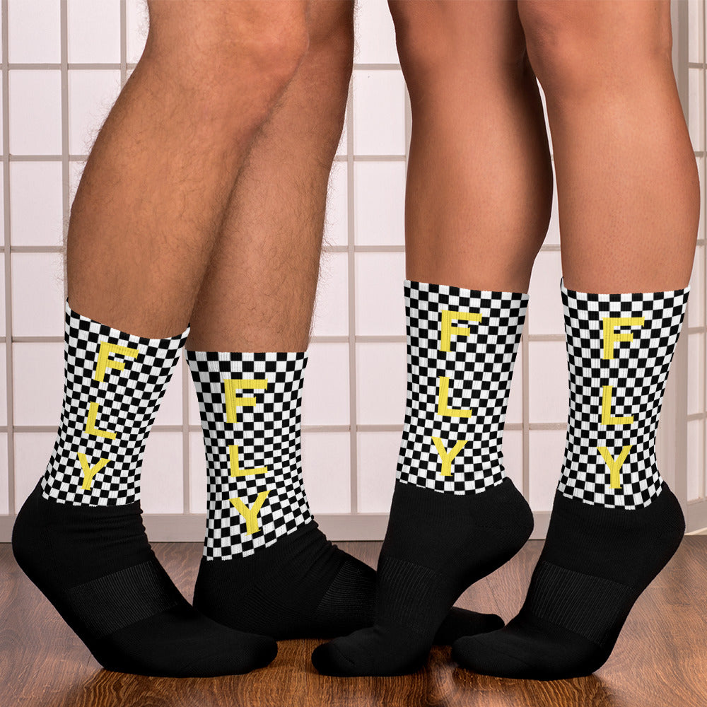 Yellow FLY Socks