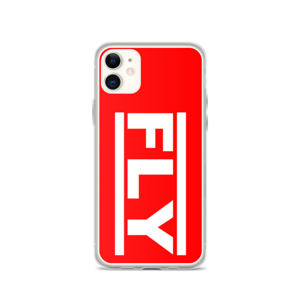 Red FLY iPhone Case