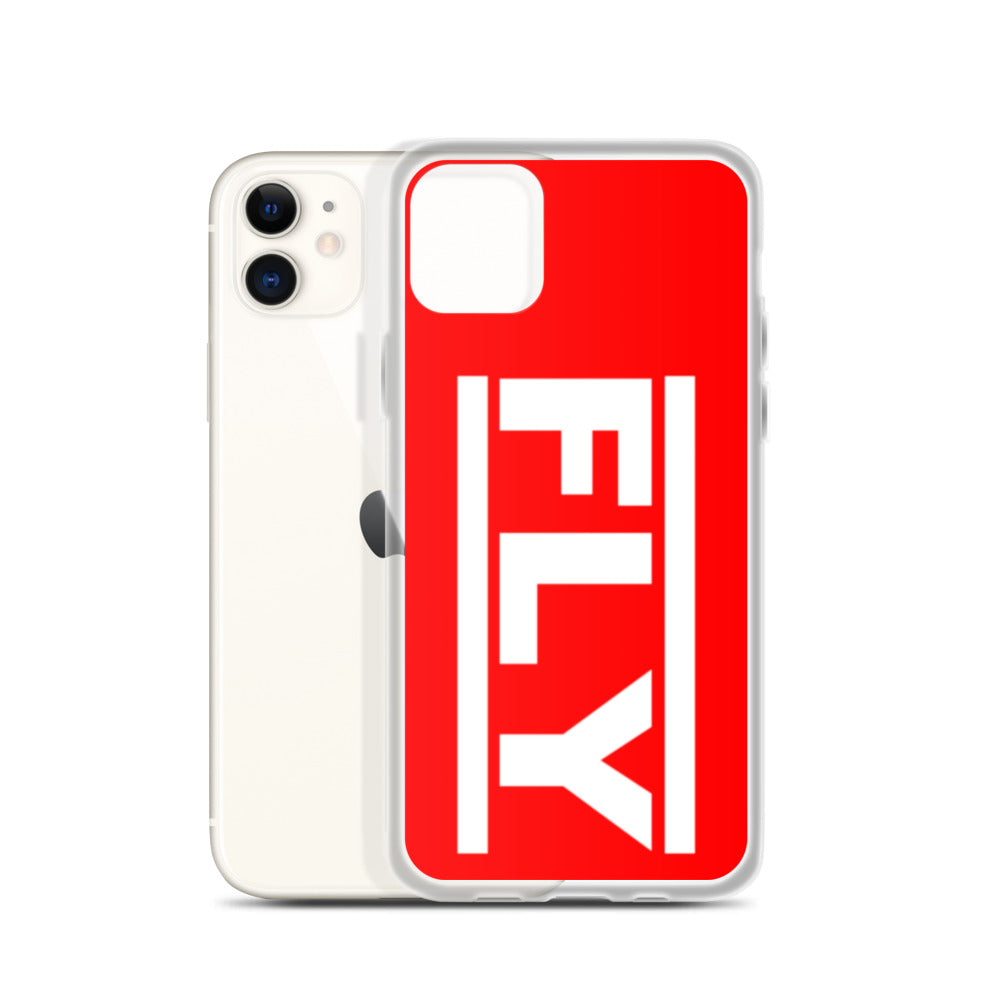 Red FLY iPhone Case