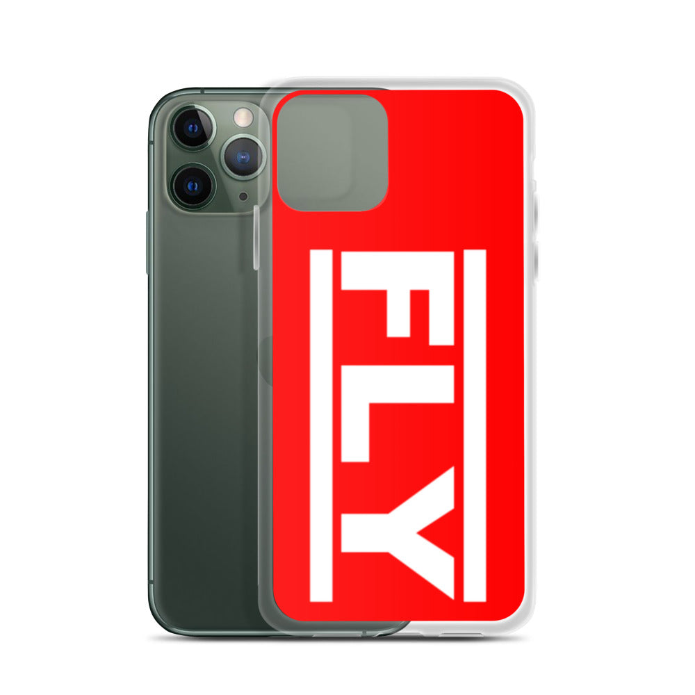 Red FLY iPhone Case