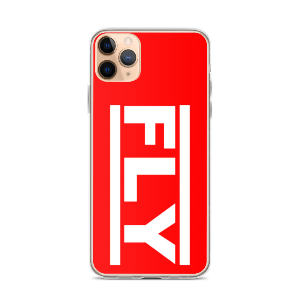 Red FLY iPhone Case