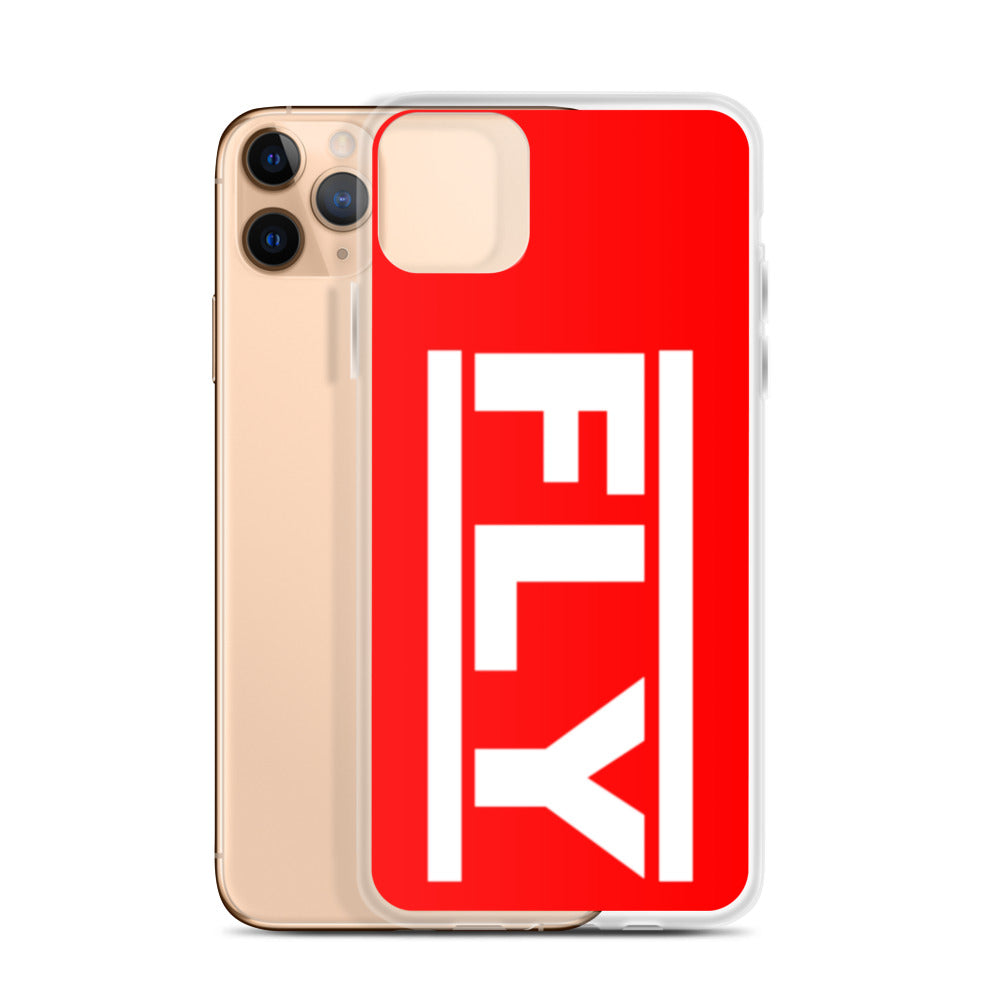 Red FLY iPhone Case