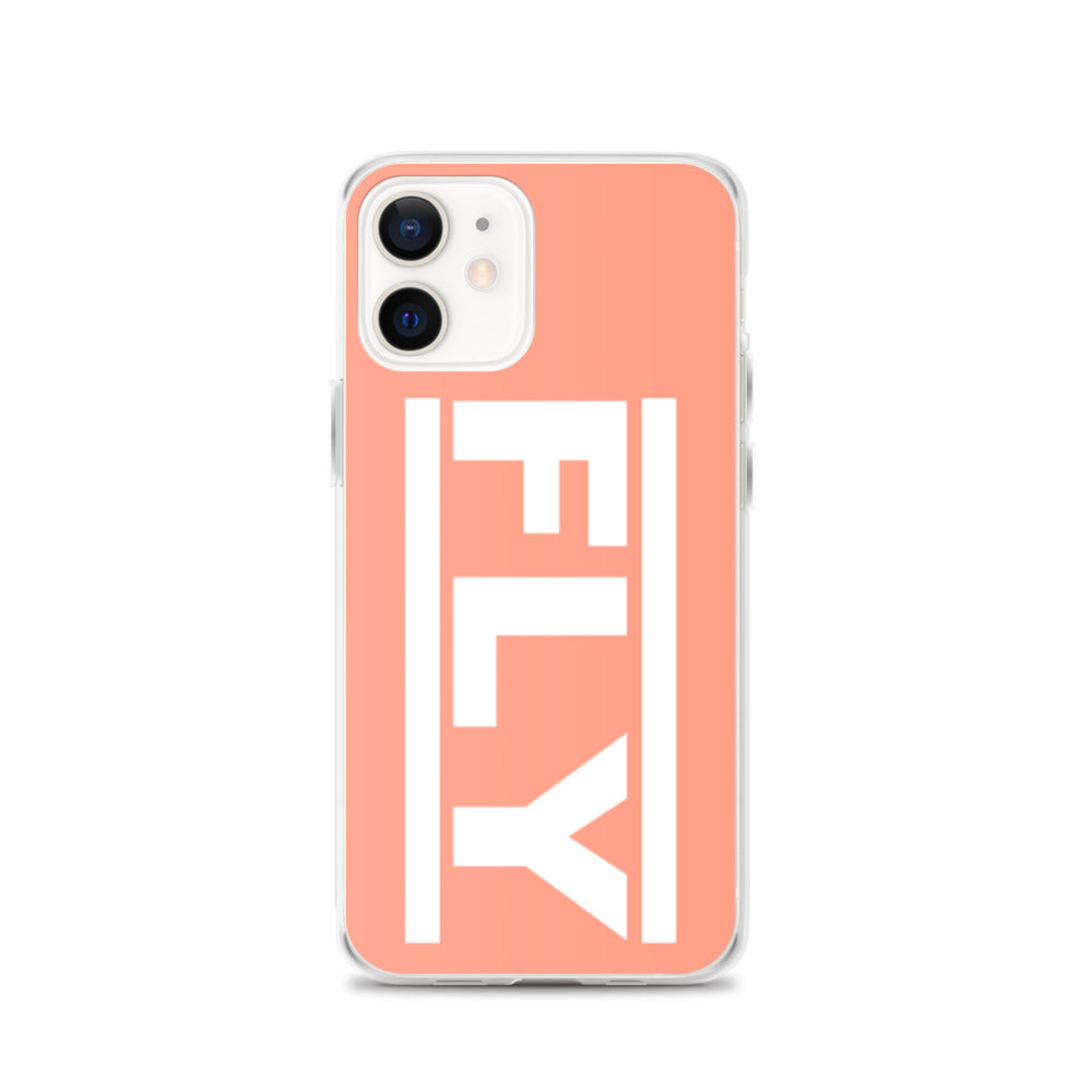 Peach FLY iPhone Case