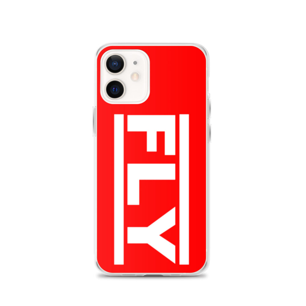 Red FLY iPhone Case