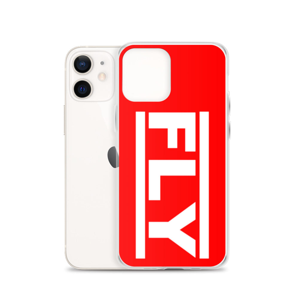 Red FLY iPhone Case