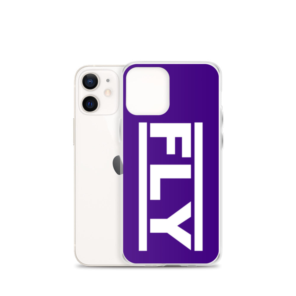 Purple FLY iPhone Case