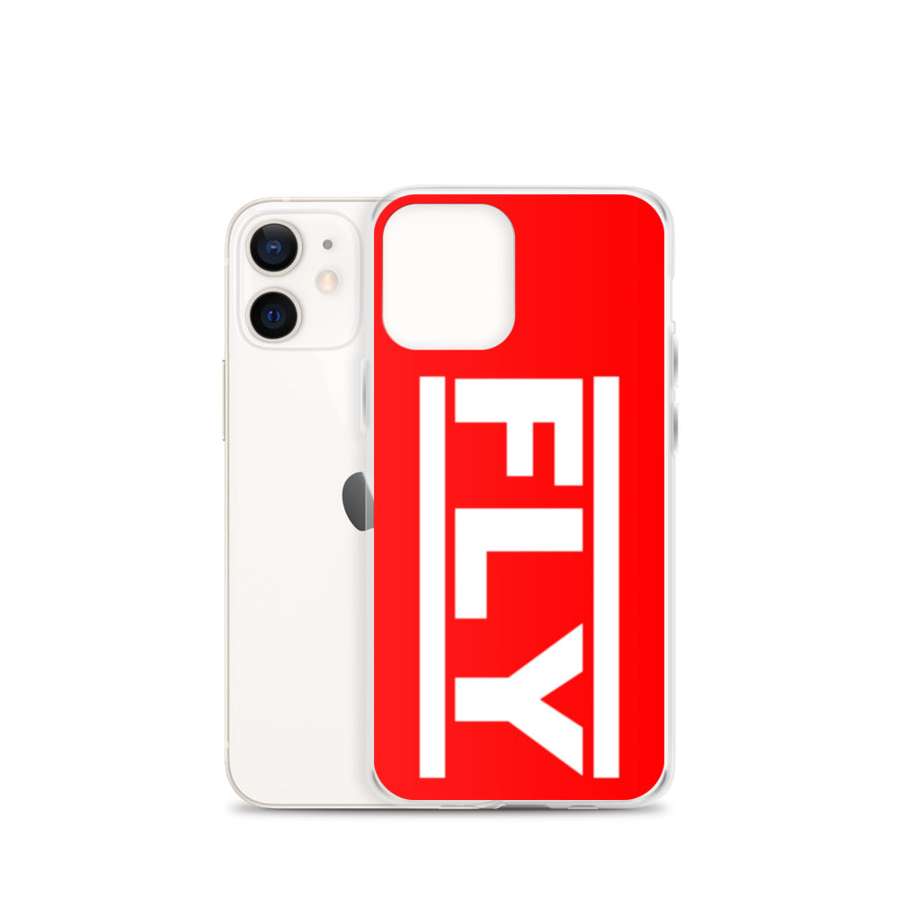 Red FLY iPhone Case