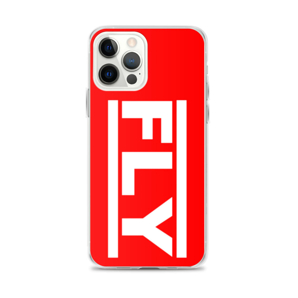 Red FLY iPhone Case