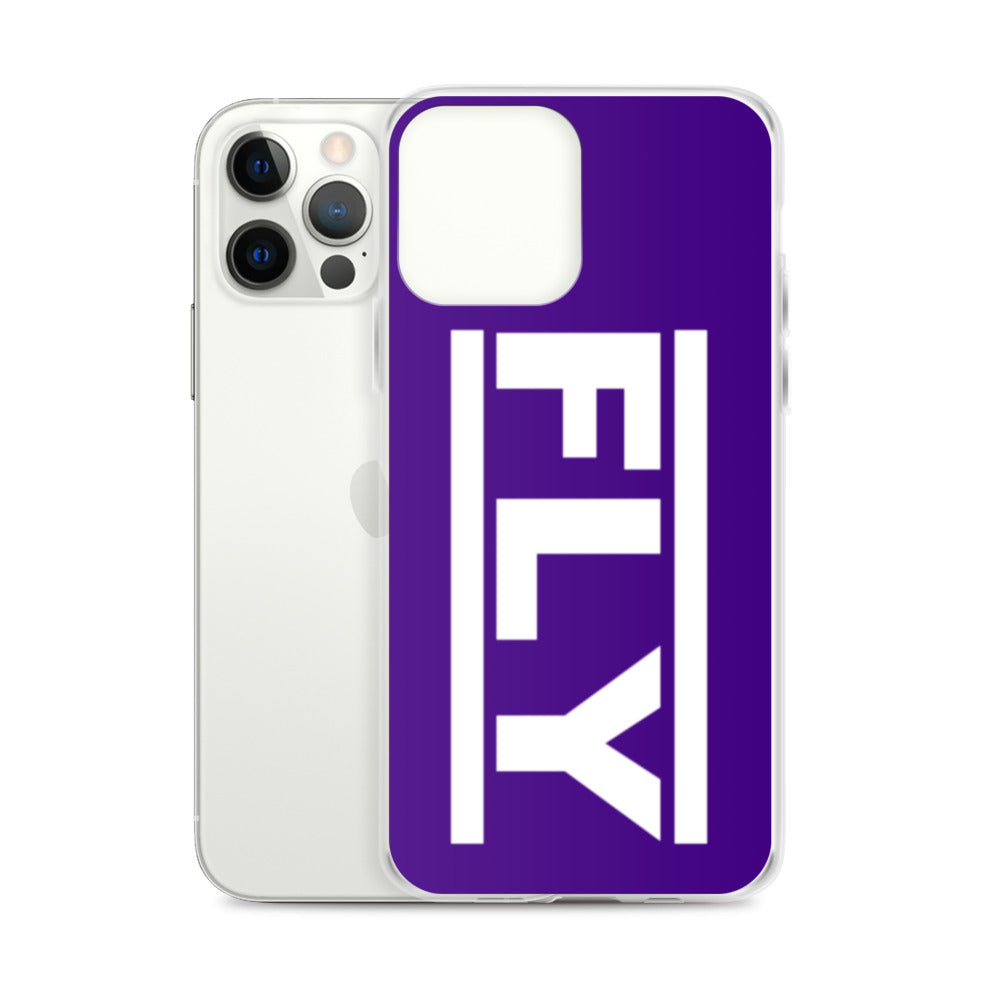 Purple FLY iPhone Case