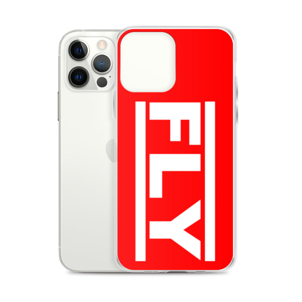 Red FLY iPhone Case