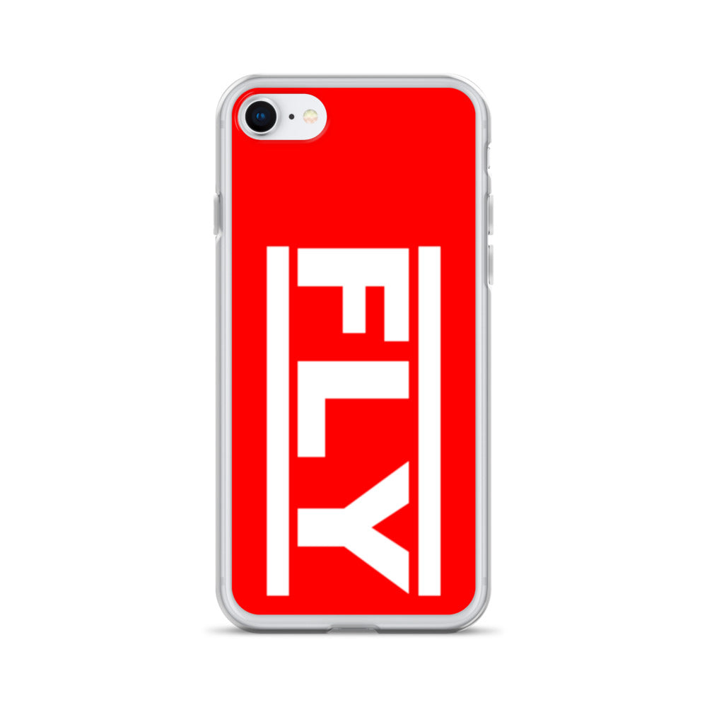 Red FLY iPhone Case