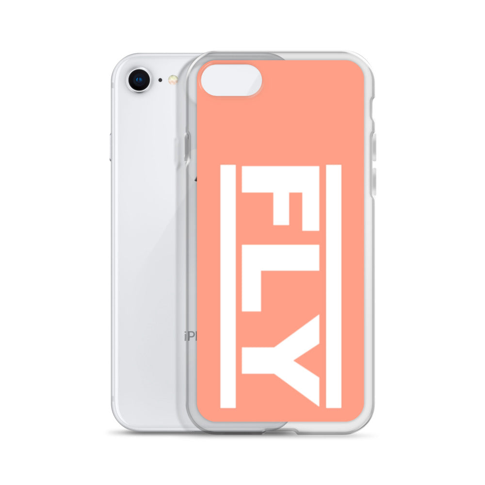 Peach FLY iPhone Case