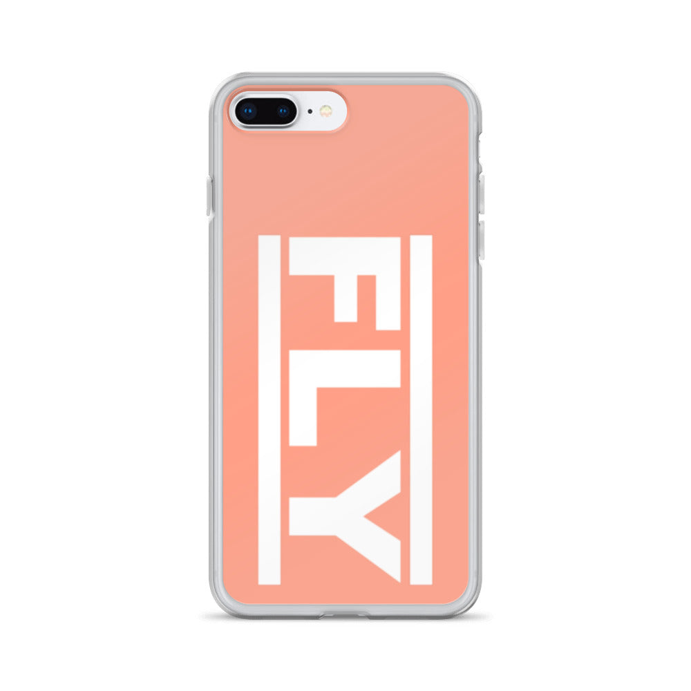Peach FLY iPhone Case