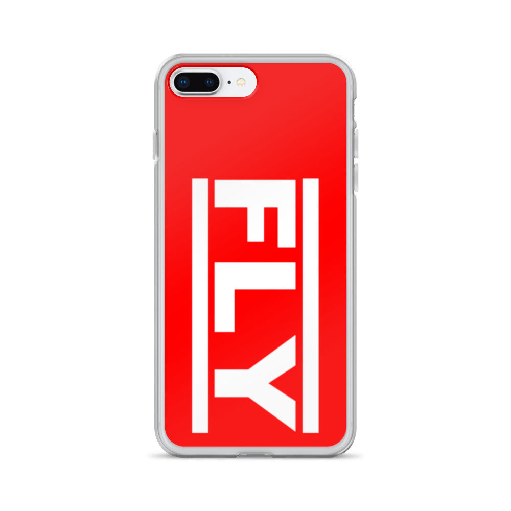 Red FLY iPhone Case