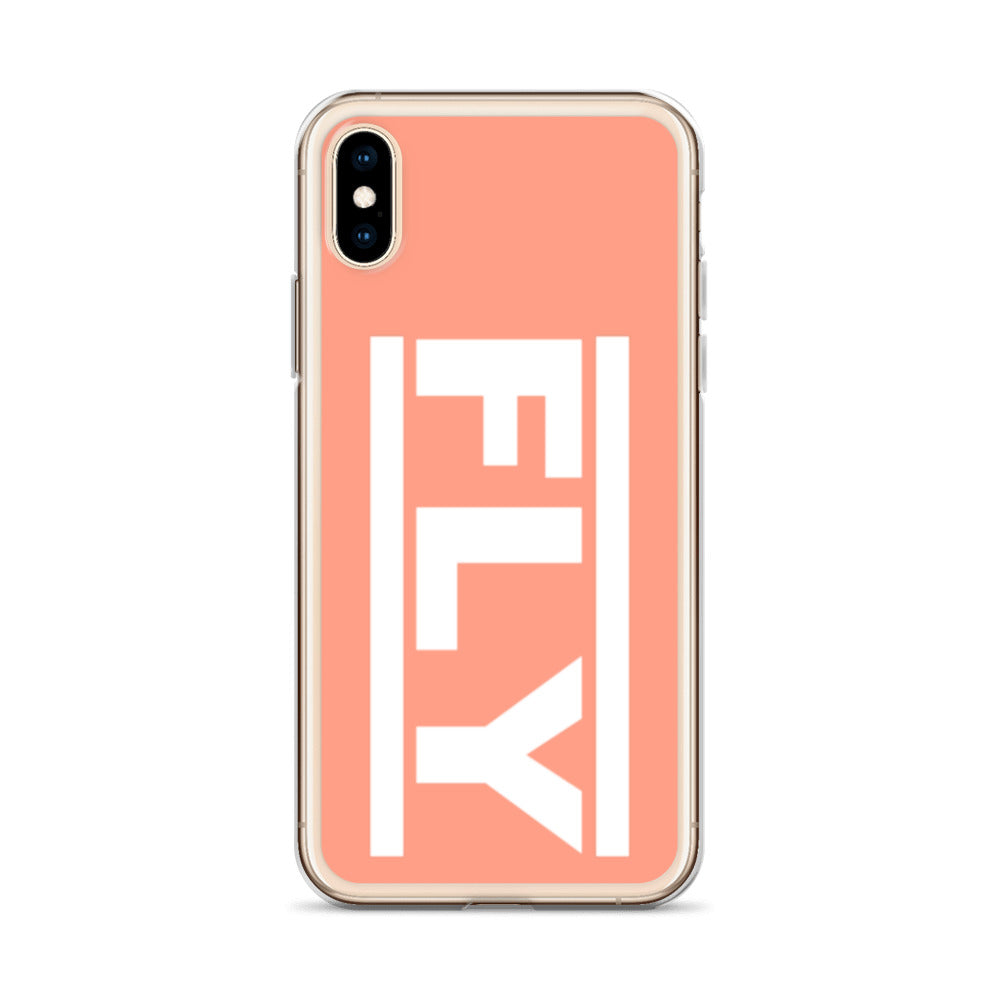 Peach FLY iPhone Case