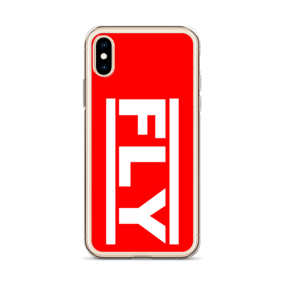 Red FLY iPhone Case