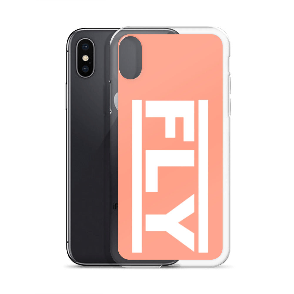 Peach FLY iPhone Case