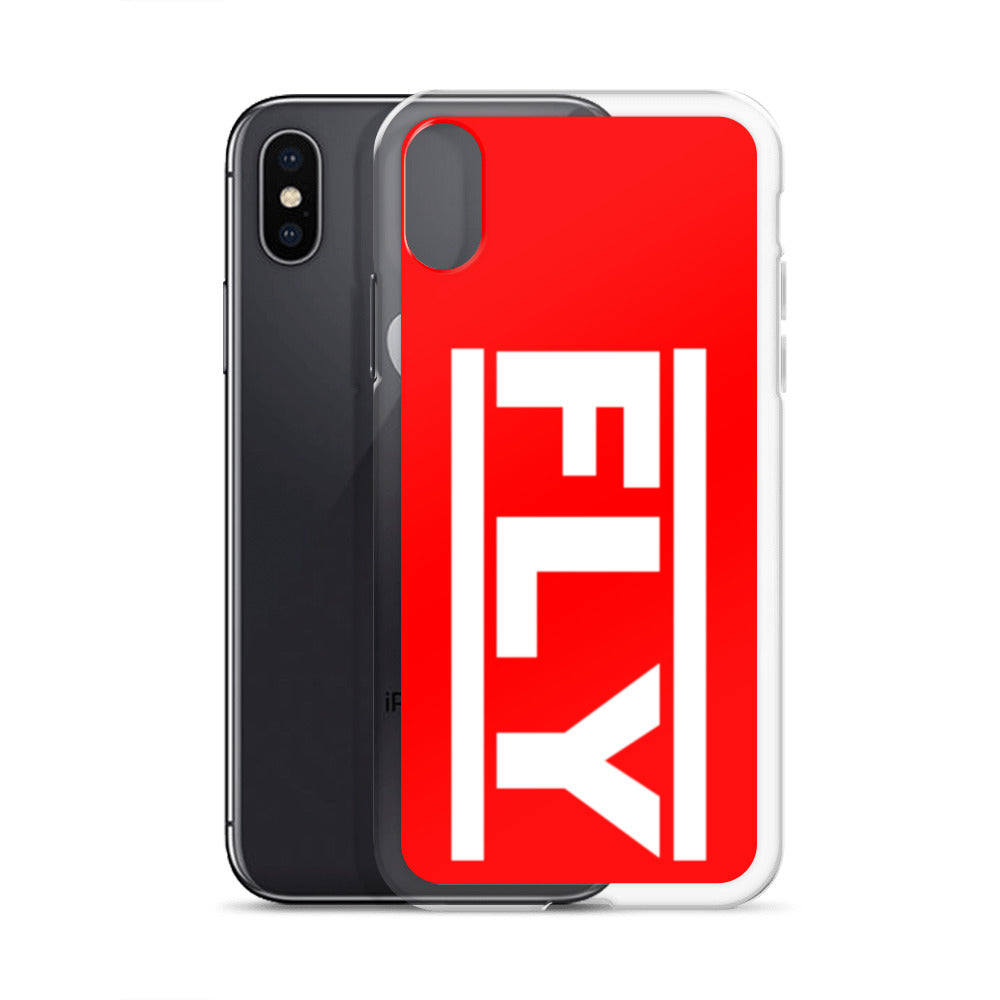 Red FLY iPhone Case