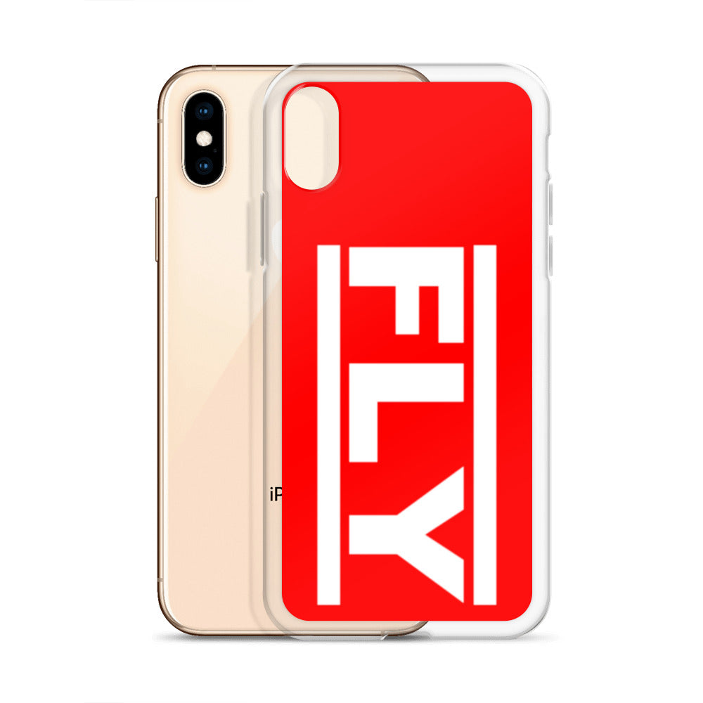Red FLY iPhone Case