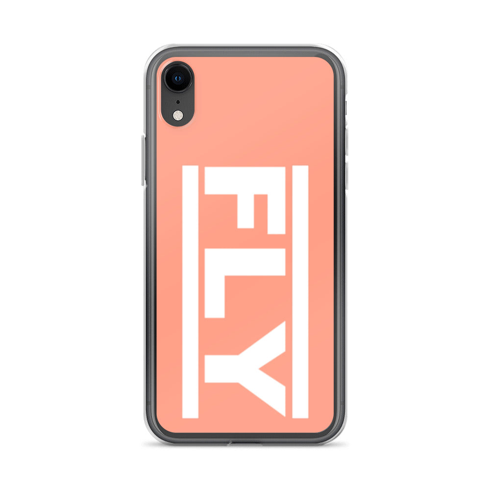 Peach FLY iPhone Case