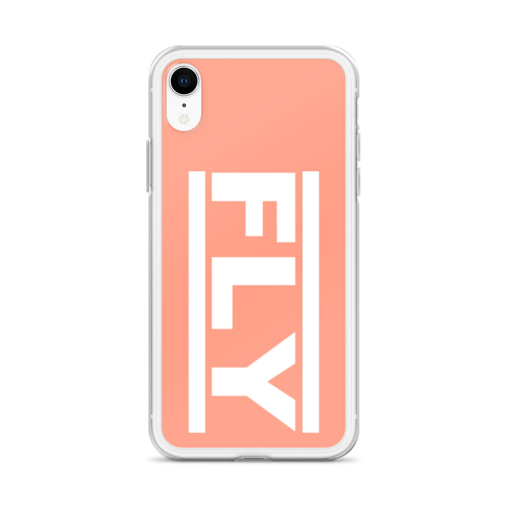 Peach FLY iPhone Case