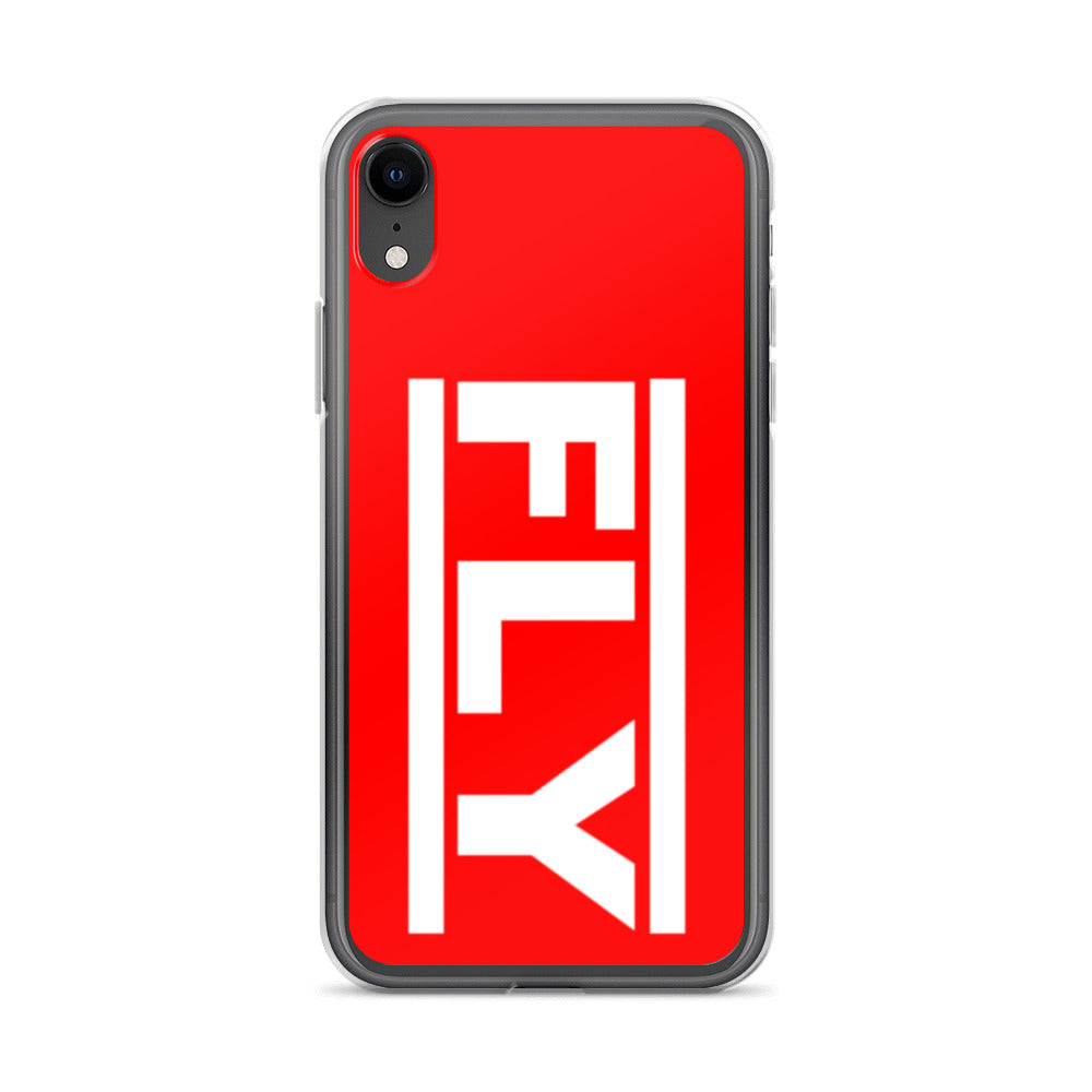 Red FLY iPhone Case
