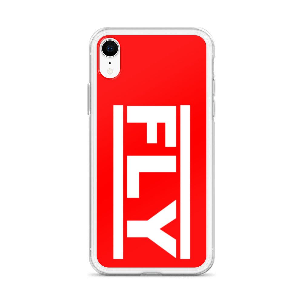 Red FLY iPhone Case