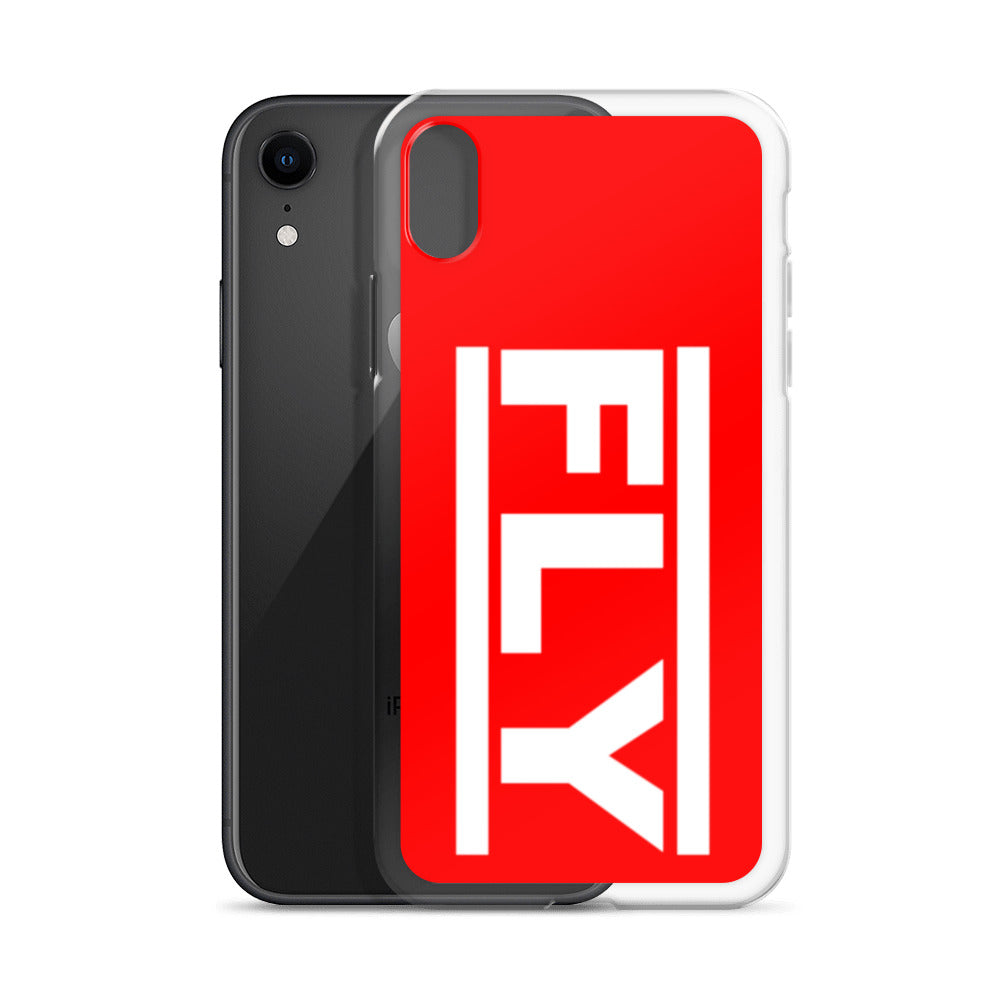 Red FLY iPhone Case