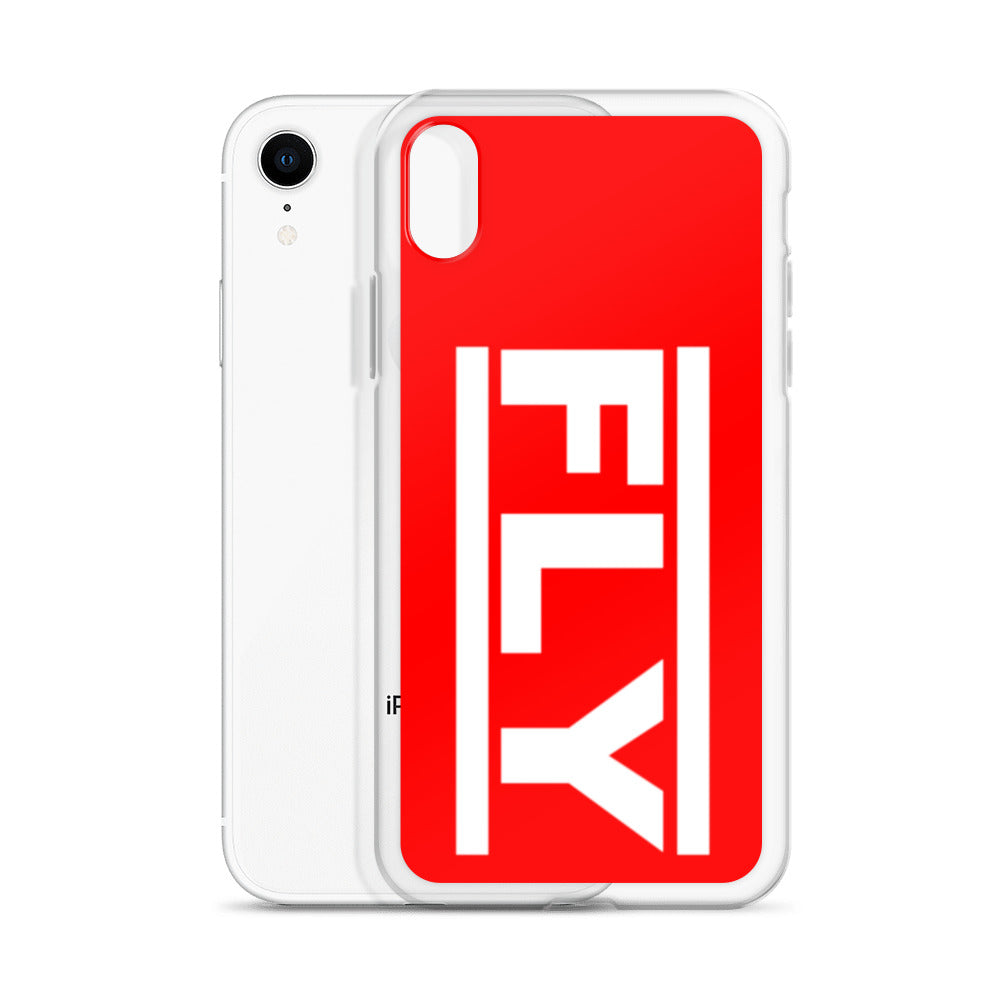 Red FLY iPhone Case
