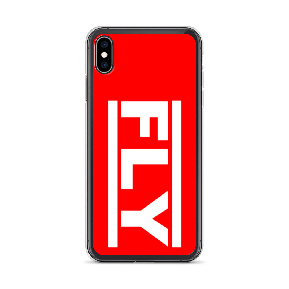 Red FLY iPhone Case