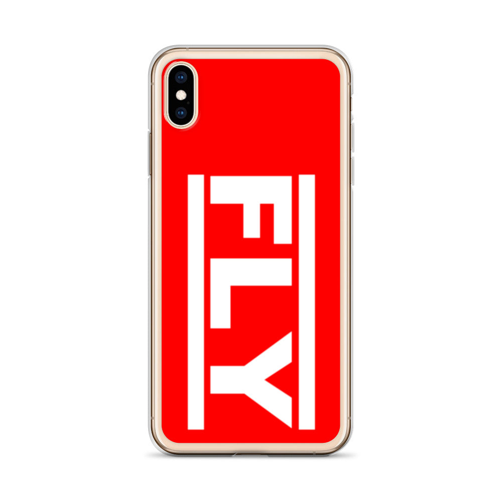 Red FLY iPhone Case