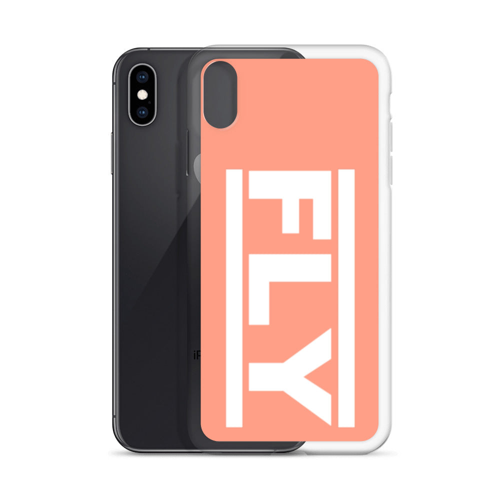 Peach FLY iPhone Case